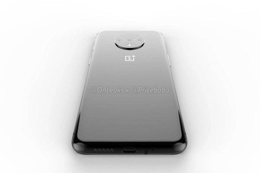 Primeros renders del próximo OnePlus 7T confirman un diseño con notch y cámaras alojadas en un círculo