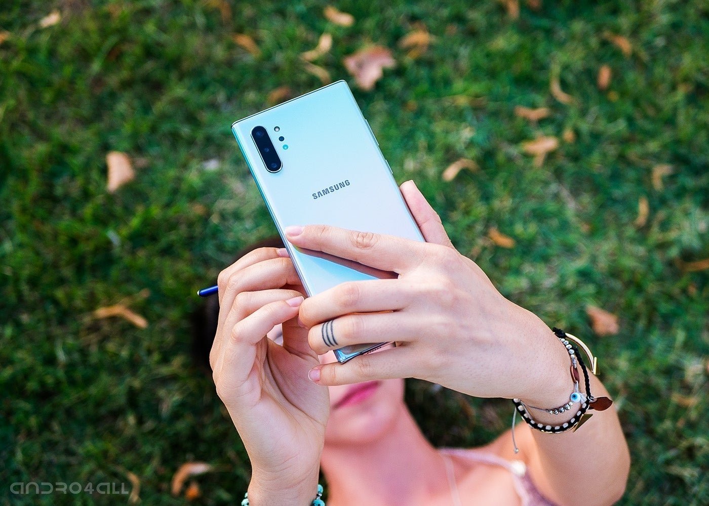 Samsung Galaxy Note10+, trasera con camara triple
