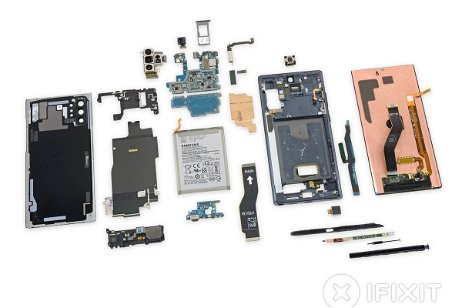 iFixit suspende al Samsung Galaxy Note10+ 5G en reparabilidad con un 3 sobre 10