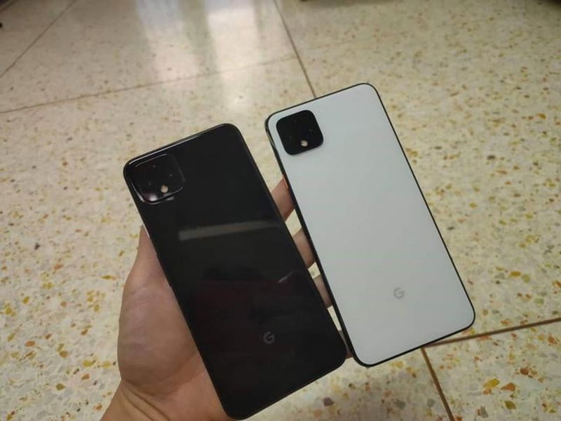 Google Pixel 4 trasera