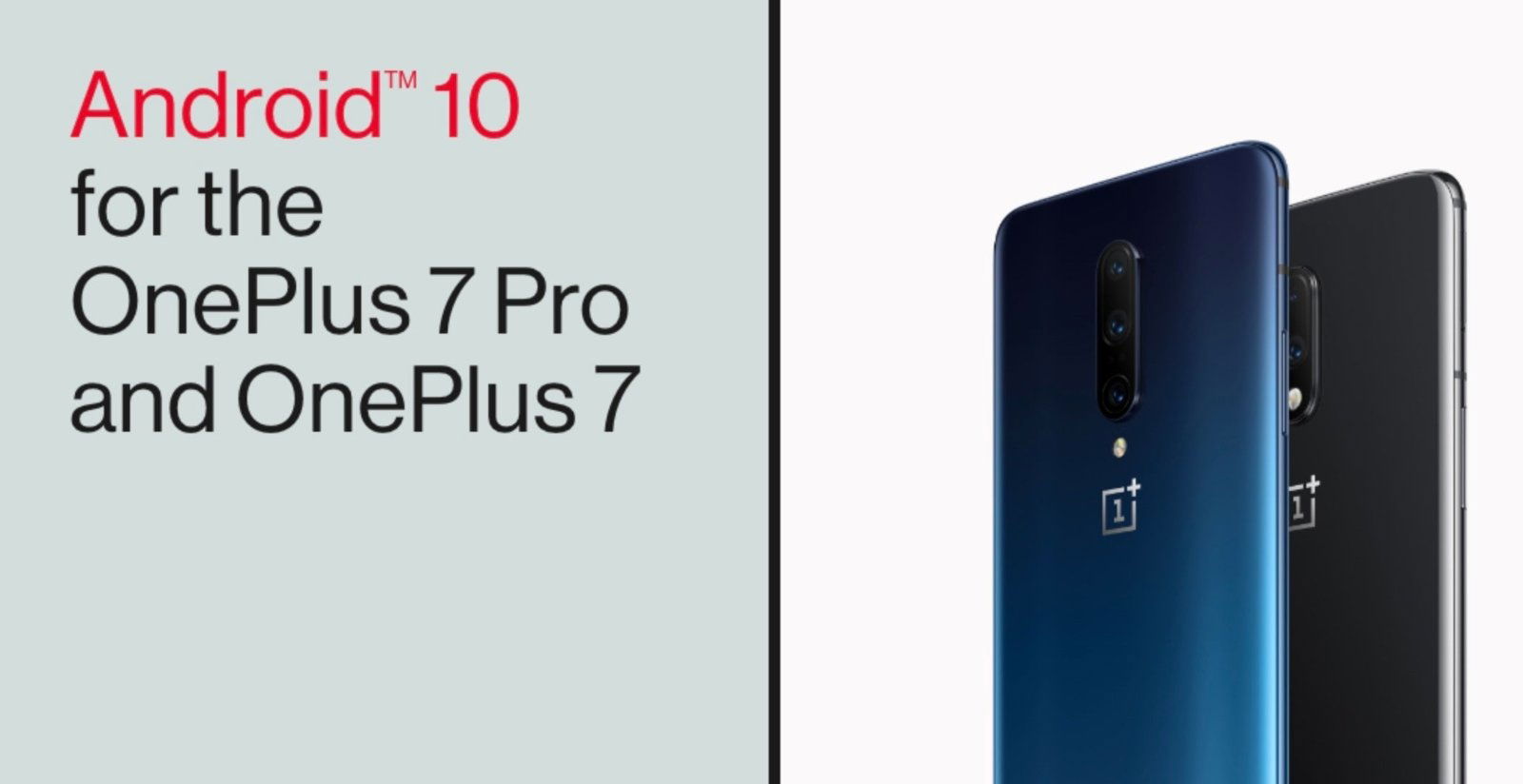 OnePlus 7 y 7 Pro, Android 10