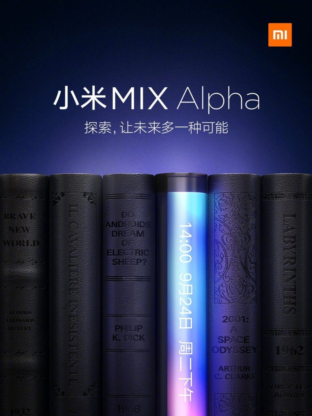 Xiaomi Mi MIX Alpha póster