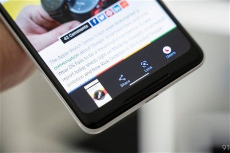 La app Google está probando capturas de pantalla "inteligentes" con integración de Google Lens