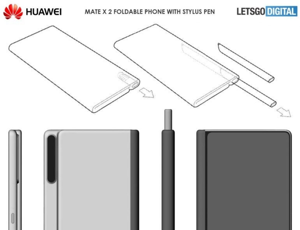 El Huawei Mate X 2 tendría un stylus inteligente al estilo S-Pen