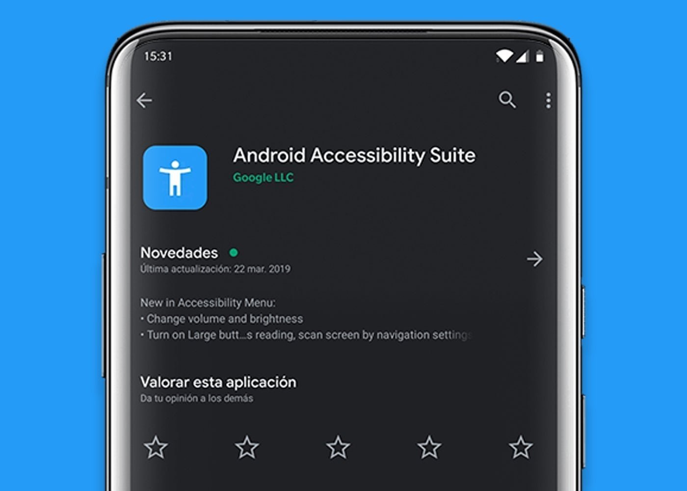 Android Accesibility Suite - TalkBack