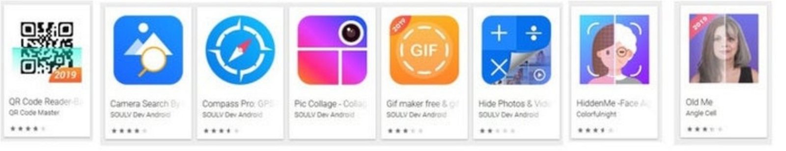 Apps fleeceware en la Play Store