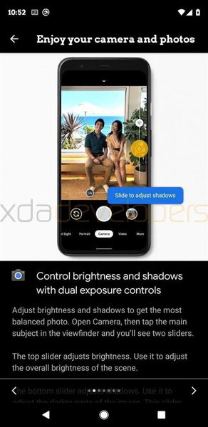 Los Pixel 4 permitirán compartir fotos directamente desde la app de cámara