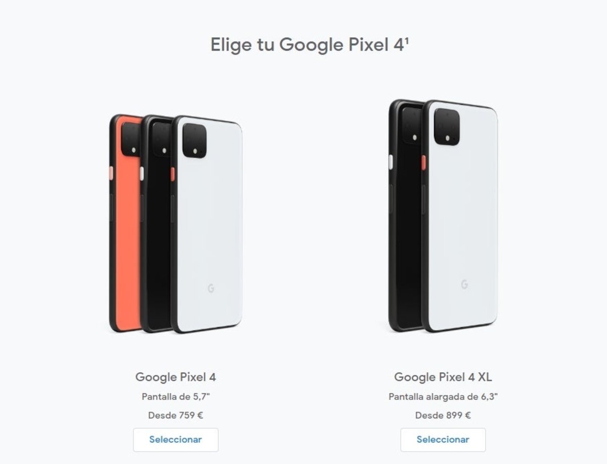 Google Pixel 4, precios en España