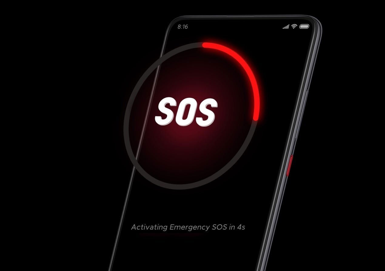 MIUI 11 SOS