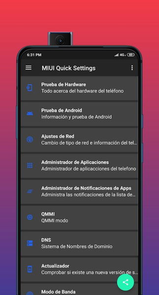 Cómo entrar a las opciones secretas de tu móvil Xiaomi