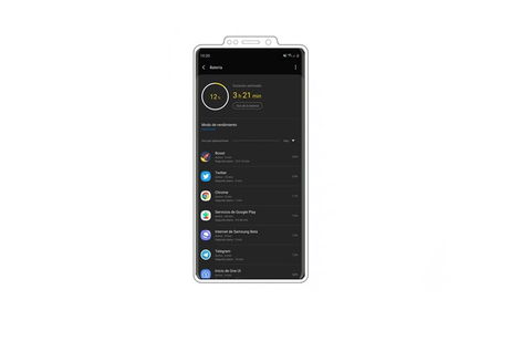 Así no: Samsung patenta un diseño con un notch que sobresale del móvil Así no: Samsung patenta un diseño con un notch que sobresale del móvil