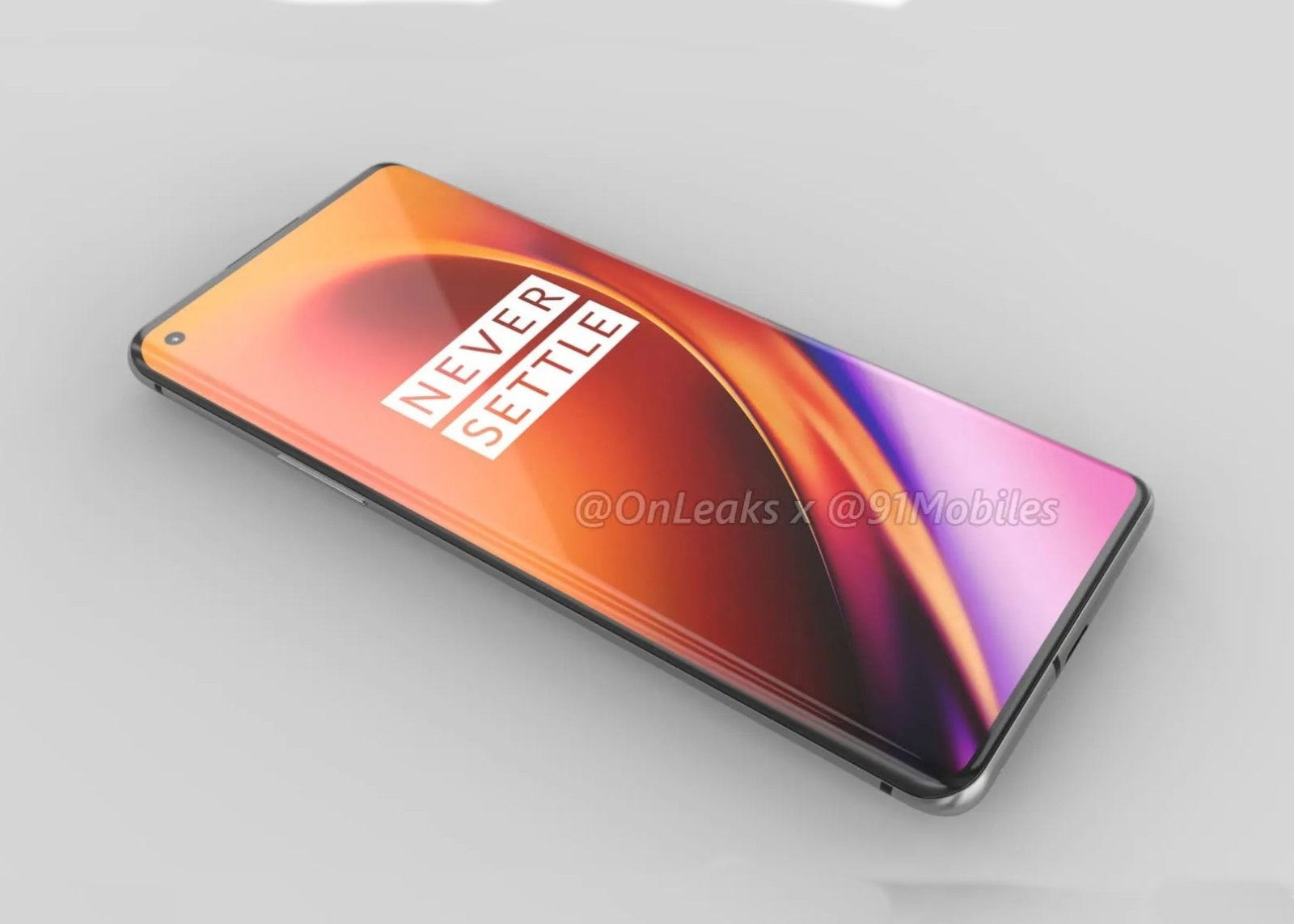 OnePlus 8 pantalla