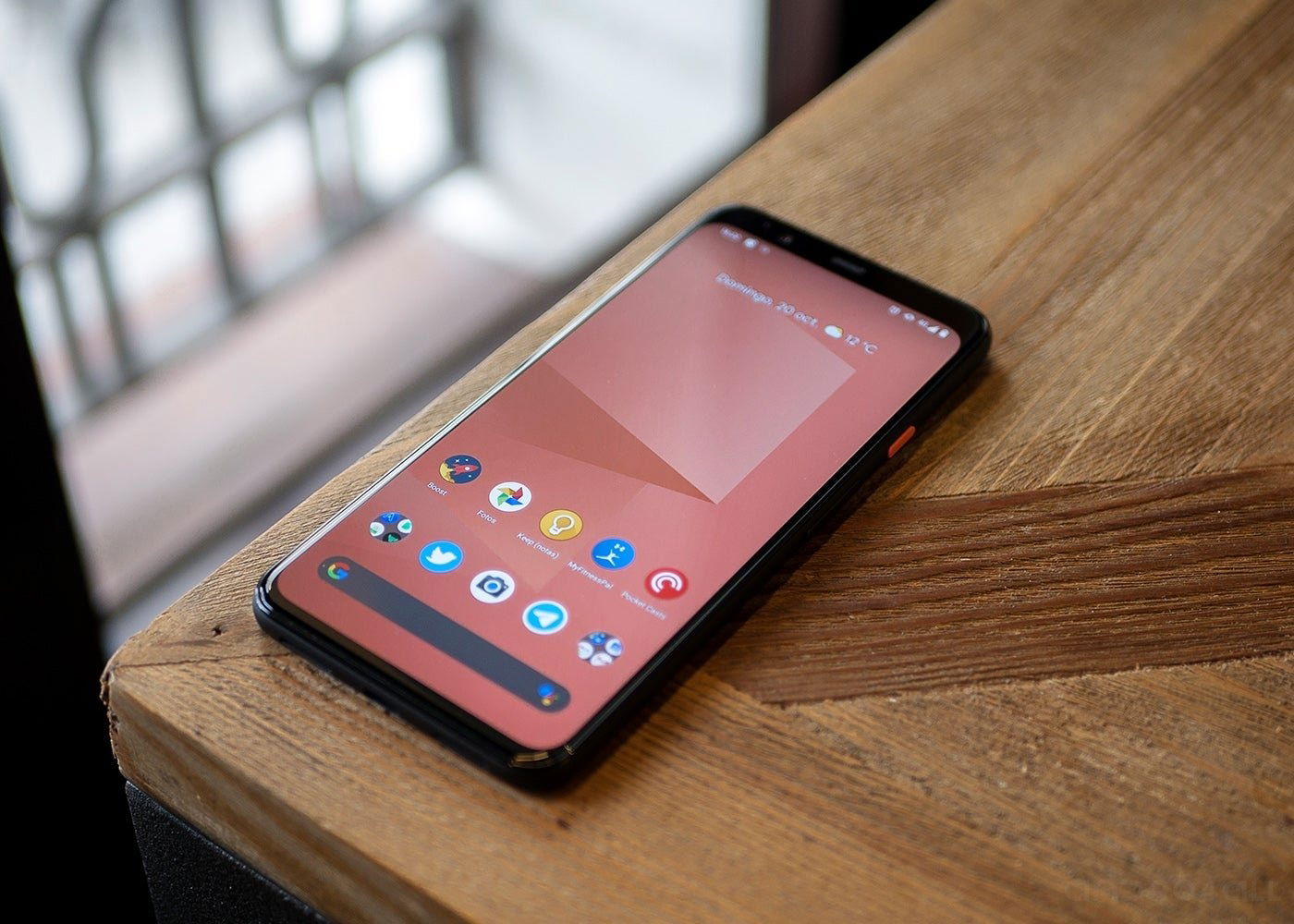 Pixel 4 XL, parte delantera