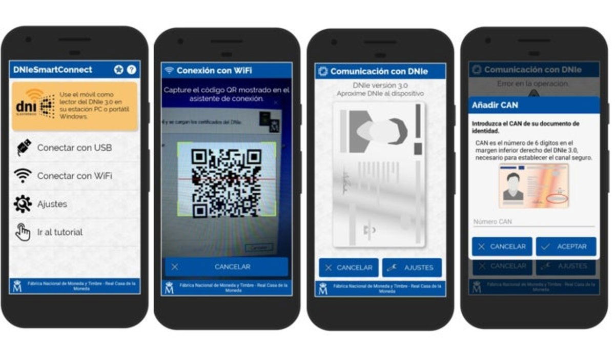Cómo usar el móvil como lector de DNI electrónico