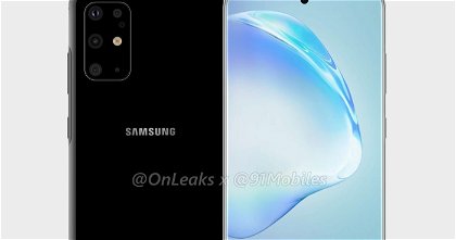 Este será el diseño del Samsung Galaxy S11, con agujero centrado en pantalla y cuatro cámaras, según OnLeaks