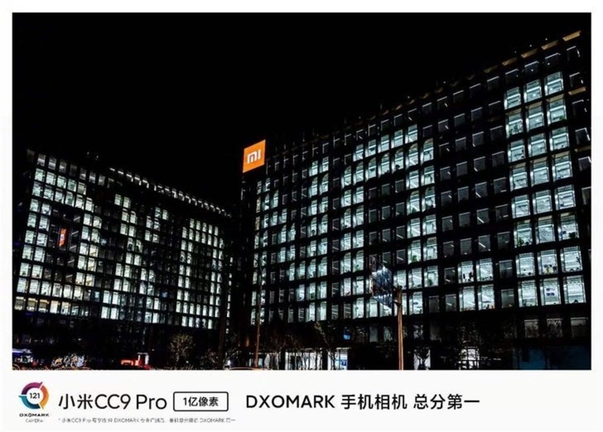 Xiaomi celebra su posición en el ránking de DxOMark