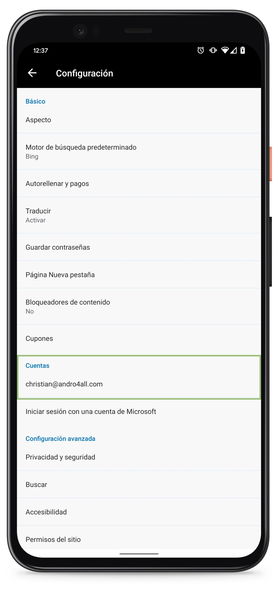 Así puedes enviar las pestañas abiertas de Microsoft Edge para Android al Microsoft Edge de tu PC