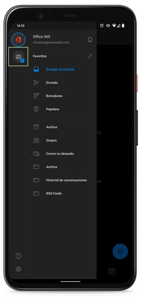 Cómo configurar una cuenta de Outlook o Hotmail en Android