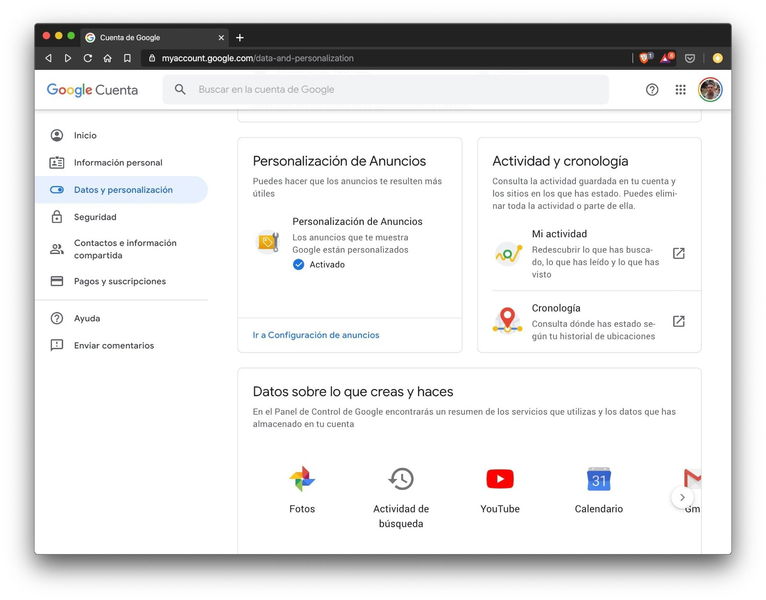 Cómo borrar tu actividad de Google y evitar que sigan lo que haces