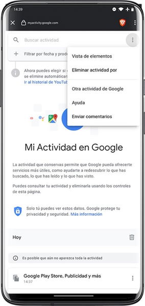 Cómo borrar tu actividad de Google y evitar que sigan lo que haces