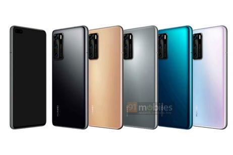 Así lucen los Huawei P40 y P40 Pro en todos sus colores distintos Así lucen los Huawei P40 y P40 Pro en todos sus colores distintos