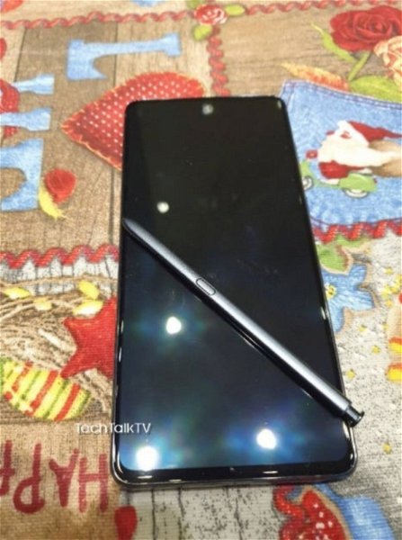 Primeras imágenes reales del supuesto Samsung Galaxy Note 10 Lite cortesía de un youtuber
