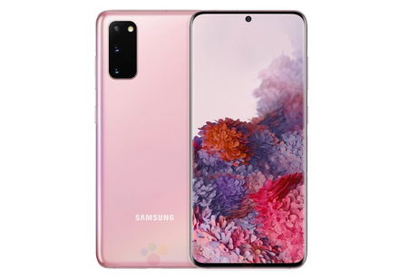 Así luce el Samsung Galaxy S20 en color "rosa nube" Así luce el Samsung Galaxy S20 en color "rosa nube"