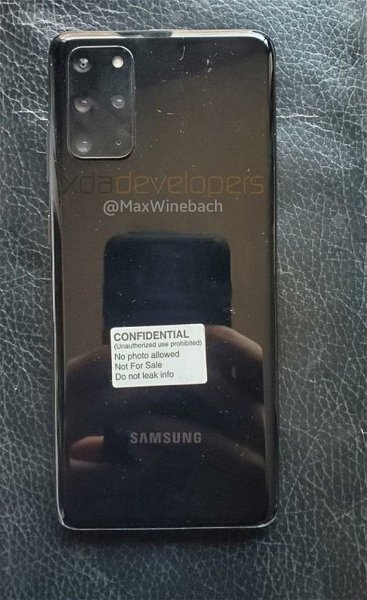 Este es el Samsung Galaxy S20+ 5G: se filtran las primeras fotos reales del dispositivo