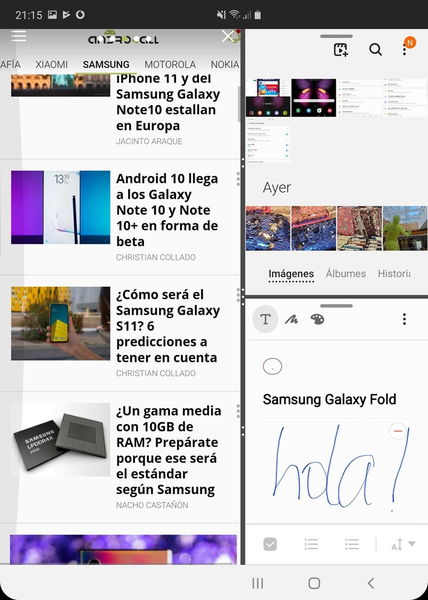 Samsung Galaxy Fold, análisis, características, opinión y precio