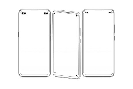 Porque un agujero puede no ser suficiente: Vivo ha patentado un smartphone con hasta 4 agujeros en pantalla