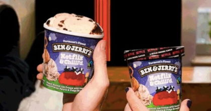 Una marca de helados ha creado un sabor especial para hacer maratones de Netflix Una marca de helados ha creado un sabor especial para hacer maratones de Netflix