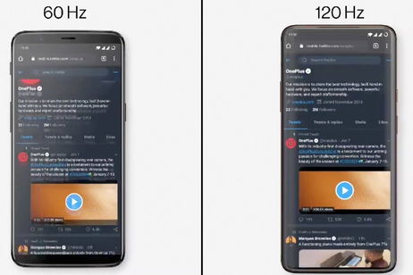 El CEO de OnePlus muestra en un video cómo funcionará la pantalla de 120Hz, la mejor hasta la fecha en un móvil, ¿notas la diferencia con los 60Hz habituales? El CEO de OnePlus muestra en un video cómo funcionará la pantalla de 120Hz, la mejor hasta la fecha en un móvil, ¿notas la diferencia con los 60Hz habituales?