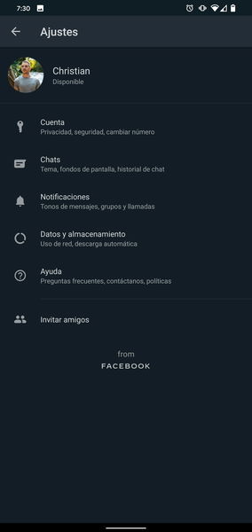 El modo oscuro llega a WhatsApp para todo el mundo