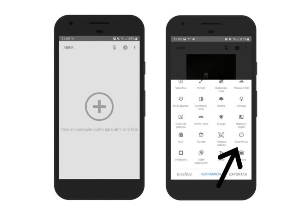 Cómo desenfocar el fondo de tus fotos usando Snapseed, app de Google