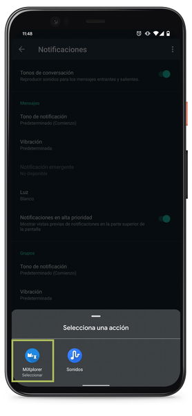 Cómo añadir otros tonos de notificaciones y llamadas en WhatsApp