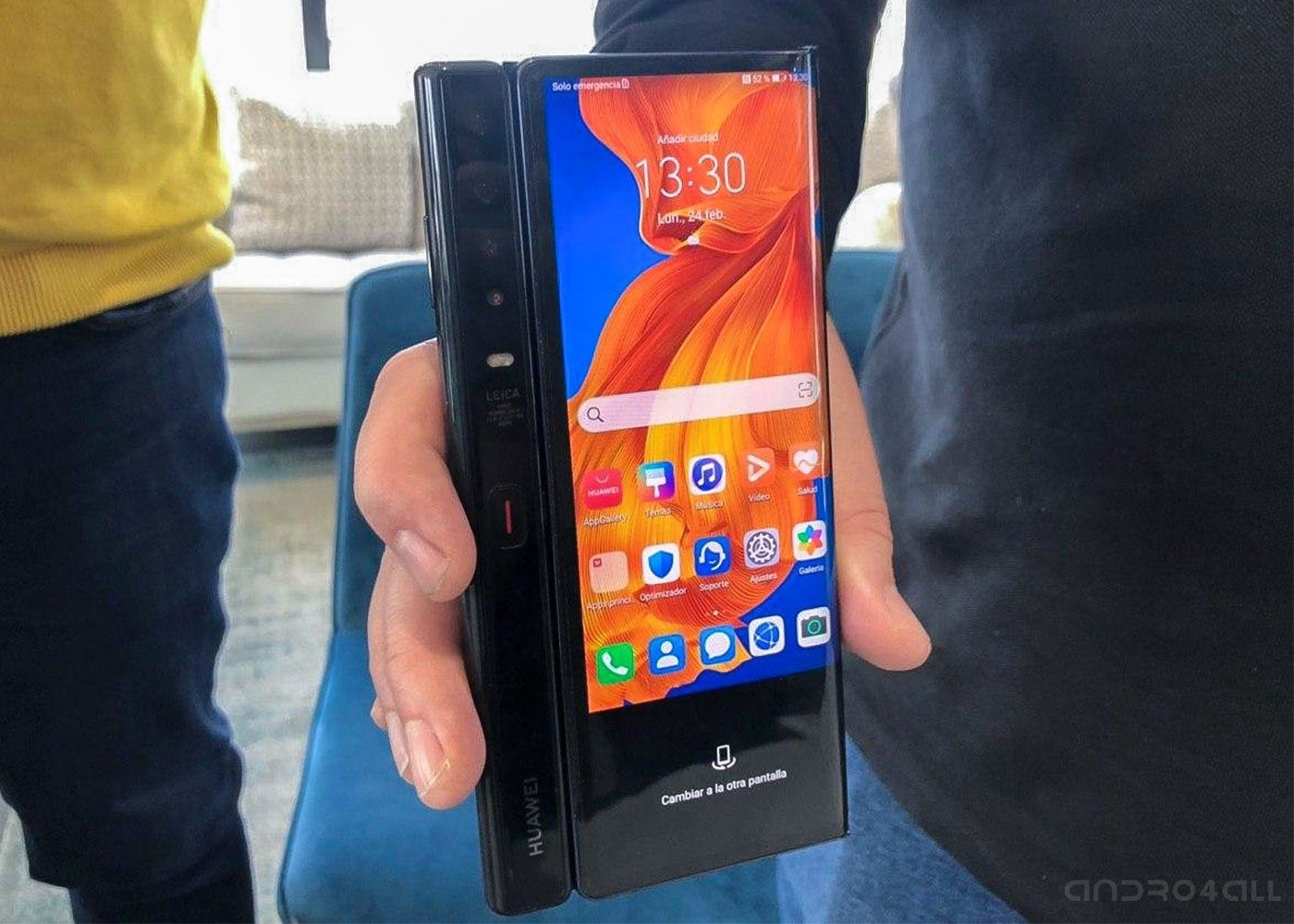 Huawei Mate Xs, pantalla cerrada