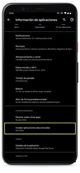 Cómo activar la opción orígenes desconocidos en Android para instalar APKs y apps que no están en Play Store