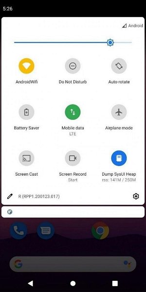 Android 11 te permitirá usar varios colores a la vez en los iconos del panel de ajustes rápidos