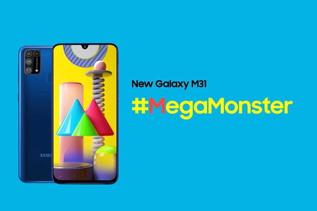 El Samsung Galaxy M31 ya es oficial con batería de 6.000 mAh y cuatro cámaras traseras