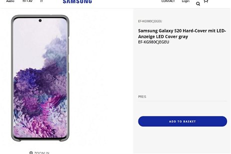Samsung confirma por accidente el diseño y el nombre del Galaxy S20 en su web oficial