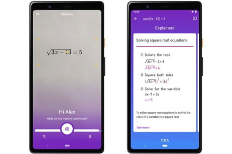 Socratic, la nueva app de Google que te ayuda con tus estudios y tareas de clase usando IA Socratic, la nueva app de Google que te ayuda con tus estudios y tareas de clase usando IA
