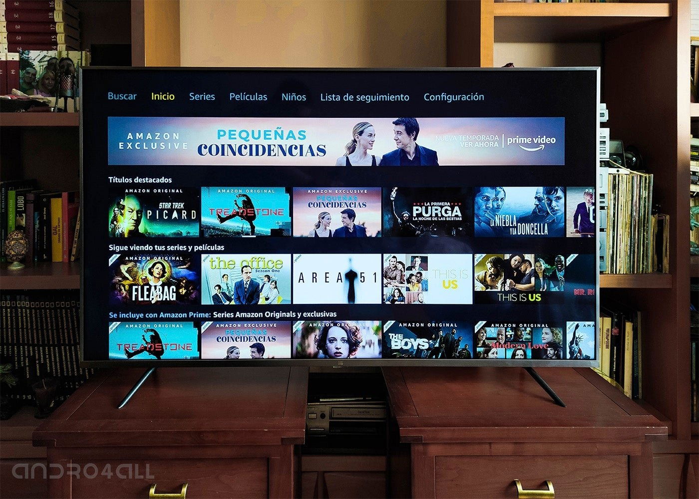 Amazon prime video store ver en tv