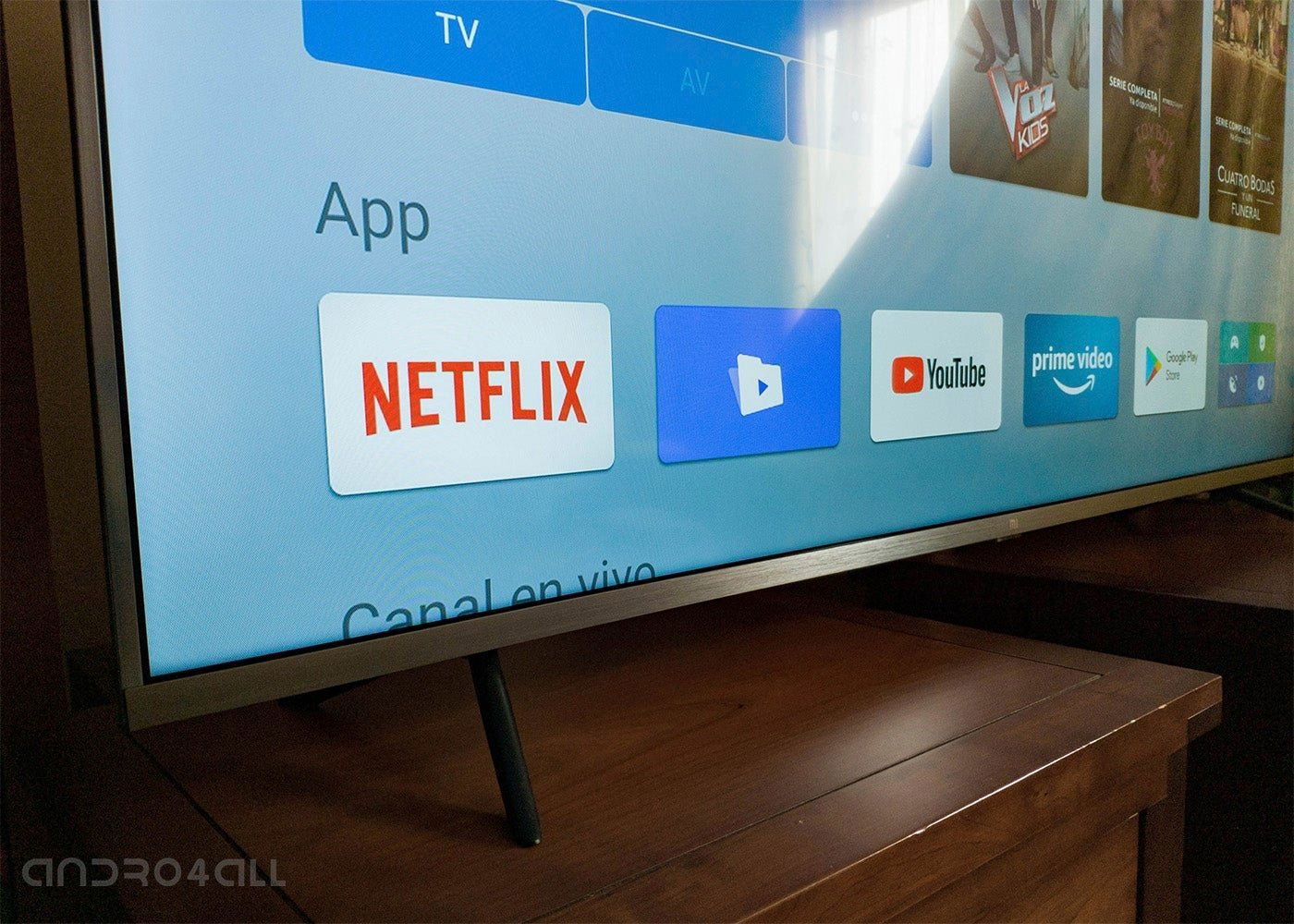 Xiaomi Mi TV aplicaciones patchwall