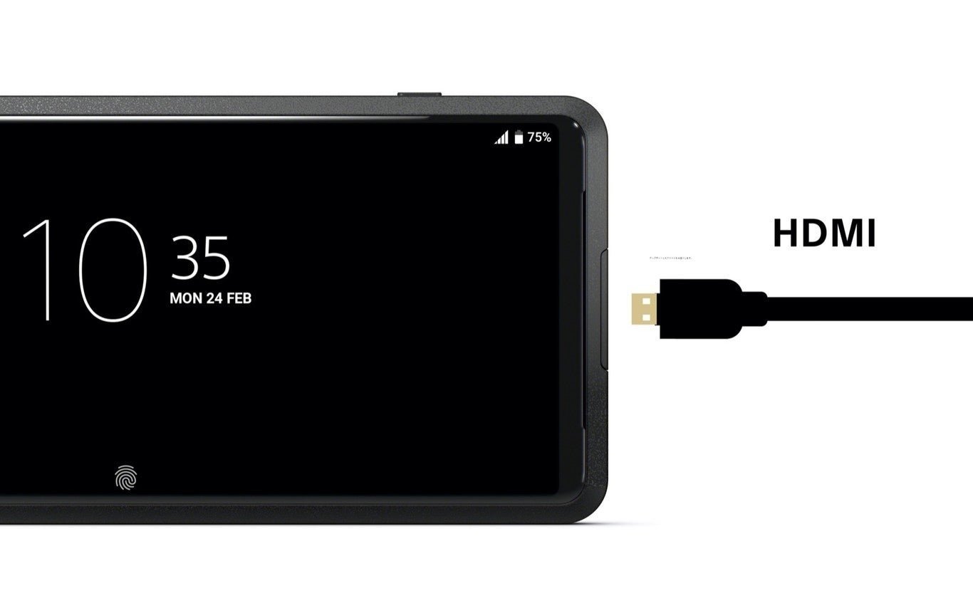 HDMI en Sony Xperia Pro