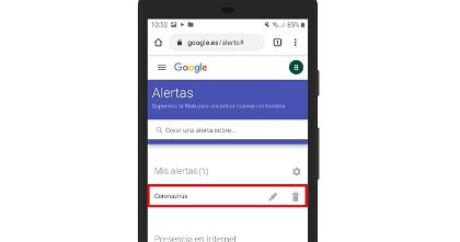 Cómo crear alertas sobre el coronavirus en Android para estar siempre informado