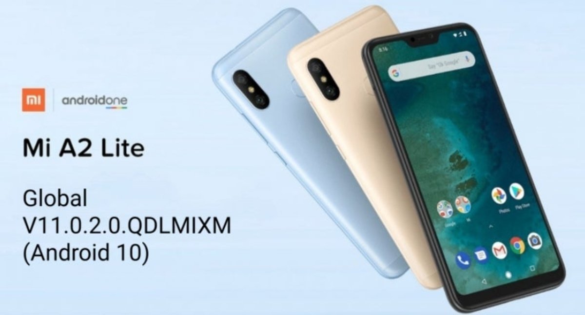 Android 10 para el Xiaomi Mi A2 Lite