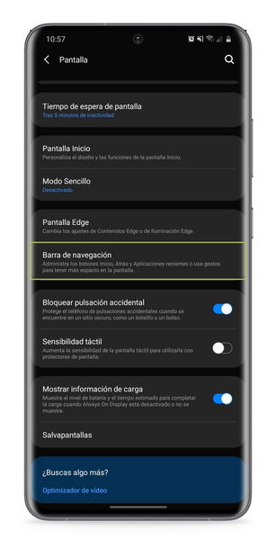 Cómo usar la navegación por gestos en los Galaxy S20 o cualquier móvil Samsung con One UI 2