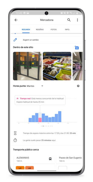 ¿Cuándo hay más gente en el supermercado? Averígualo con esta app y con Google Maps