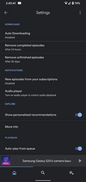 La app de podcasts de Google se renueva por completo: todas las novedades