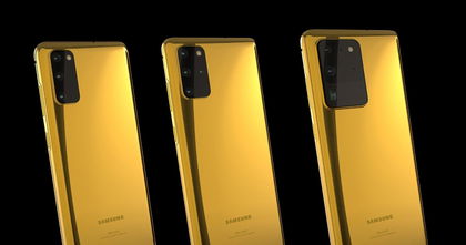 Si estás dispuesto a gastarte 4000 dólares, este Samsung Gaalxy S20 bañado en oro puede ser tuyo Si estás dispuesto a gastarte 4000 dólares, este Samsung Gaalxy S20 bañado en oro puede ser tuyo